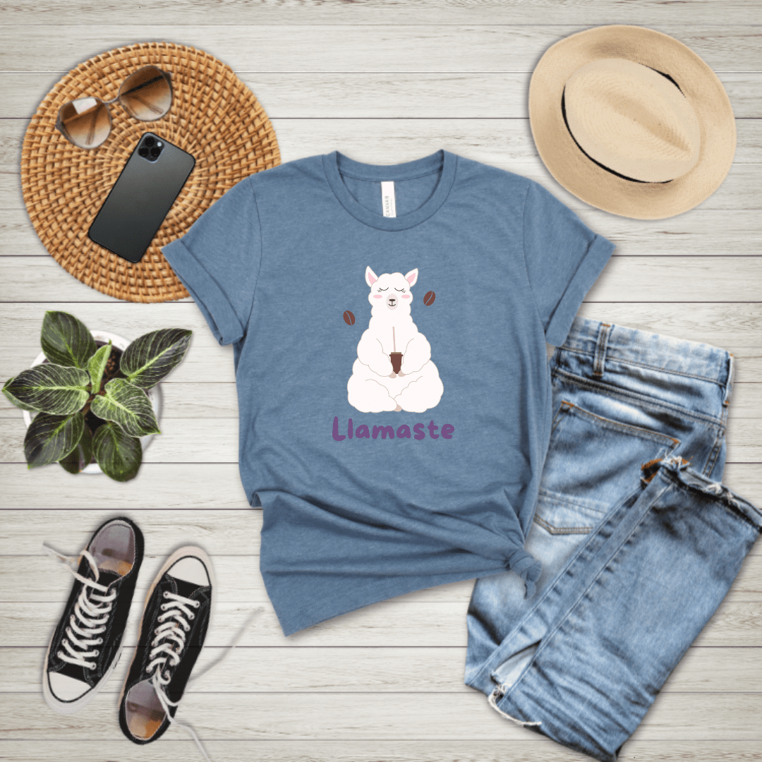 Llamaste Vibes T-Shirt - The Mystical Moon Online Store