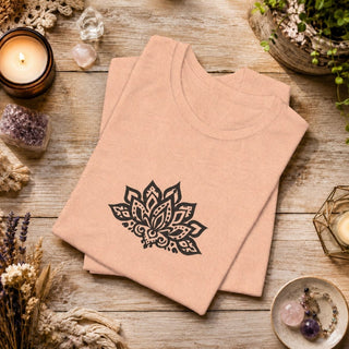 Lotus Mandala T-Shirt - The Mystical Moon