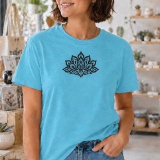 Lotus Mandala T-Shirt - The Mystical Moon