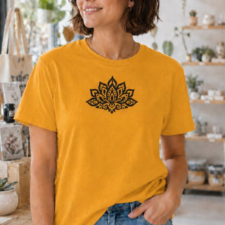 Lotus Mandala T-Shirt - The Mystical Moon