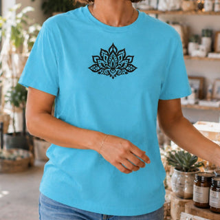 Lotus Mandala T-Shirt - The Mystical Moon