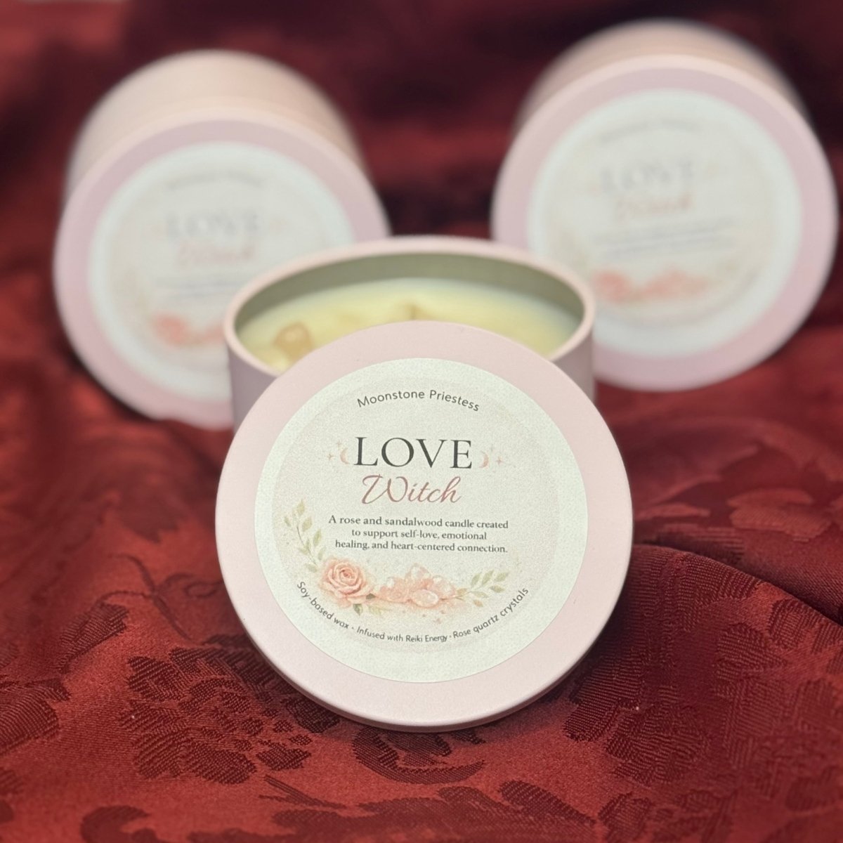 Love Witch Candle - Limited Edition - The Mystical Moon Online Store