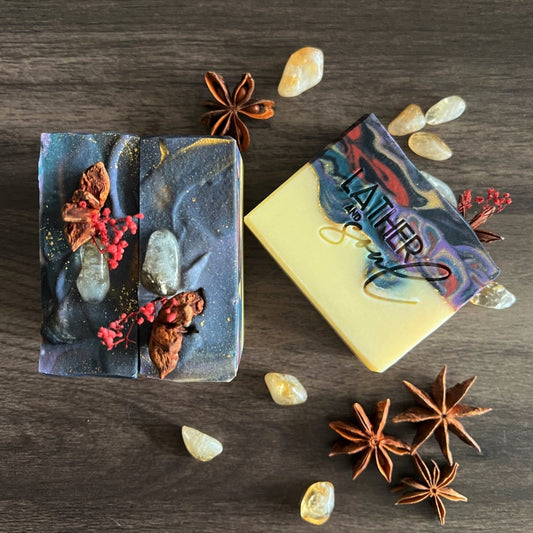 MABON MAGIC Crystal Soap | Genuine Citrine - The Mystical Moon Online Store