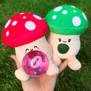 Magic Fortune Friends Mushroom Plush Waterball - The Mystical Moon Online Store