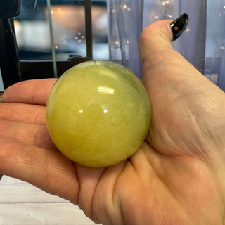 Mango Fluorite Sphere - The Mystical Moon
