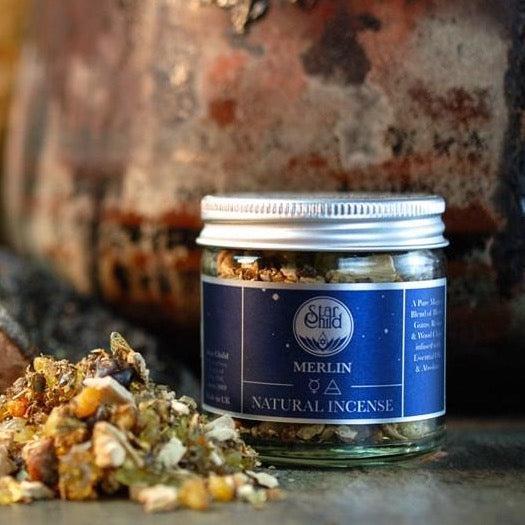 Merlin Natural Resin Incense - The Mystical Moon Online Store
