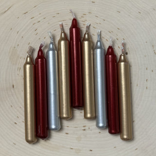 Metallic Mini Candles - The Mystical Moon Online Store