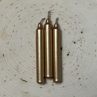Metallic Mini Candles - The Mystical Moon Online Store