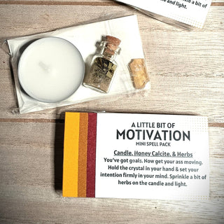 Mini Intention Spell Kit | Travel - Size Ritual Pack - The Mystical Moon Online Store