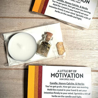 Mini Intention Spell Kit | Travel - Size Ritual Pack - The Mystical Moon Online Store