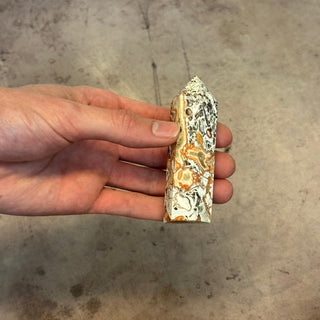 Money Agate Obelisk Tower Point - The Mystical Moon