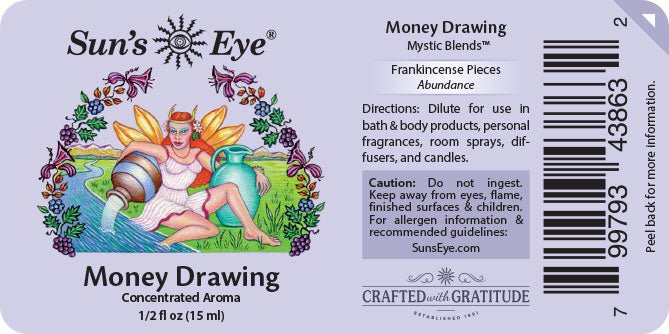 Money Drawing Oil By Sun's Eye - The Mystical Moon Online Store