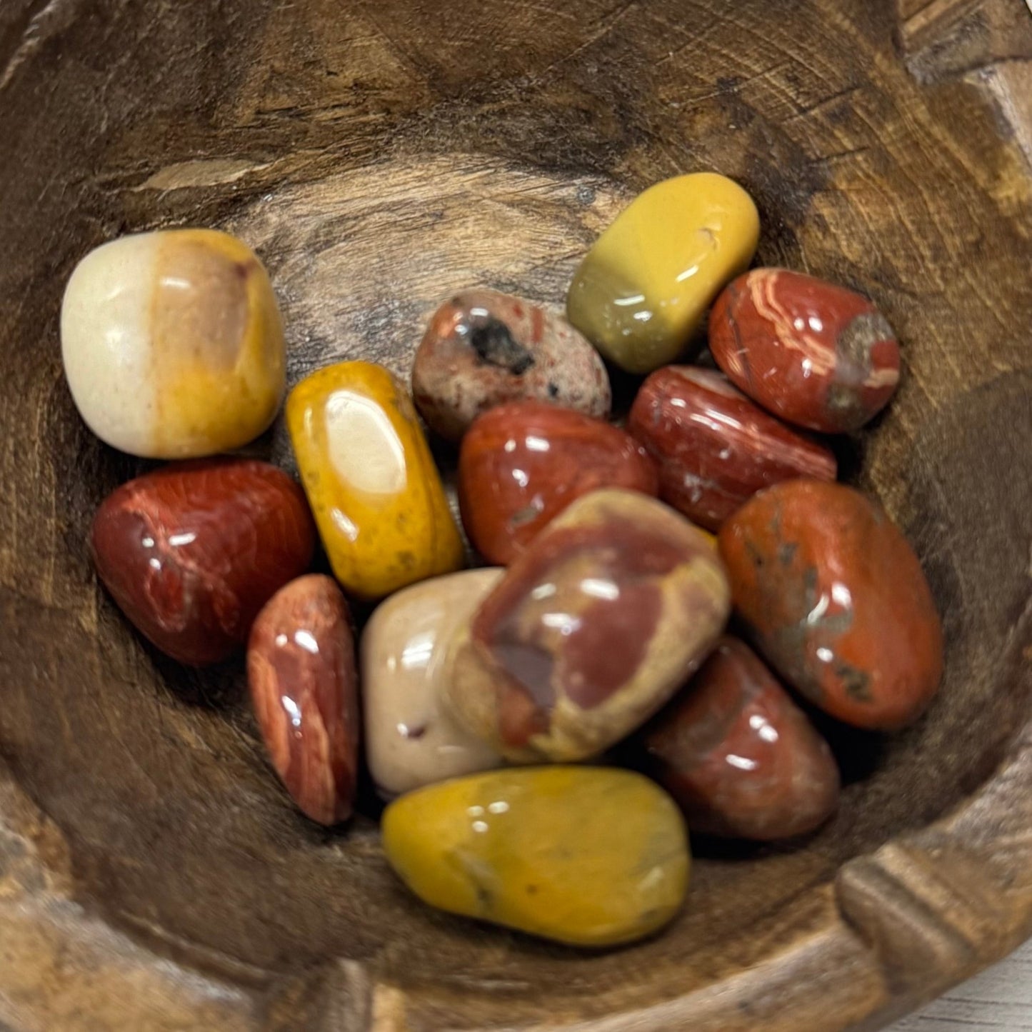 Mookaite Jasper Tumbled Crystal - The Mystical Moon Online Store