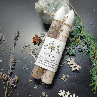 Moon Herbal Intention Candles - The Mystical Moon Online Store