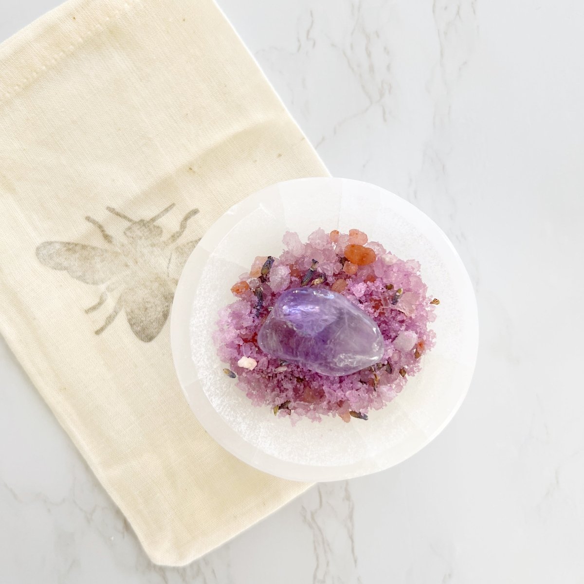 NAMASTE CENTERED Bubbly Bath Soak | Amethyst - The Mystical Moon Online Store
