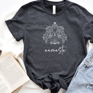 Namaste Meditation T-Shirt - The Mystical Moon Online Store