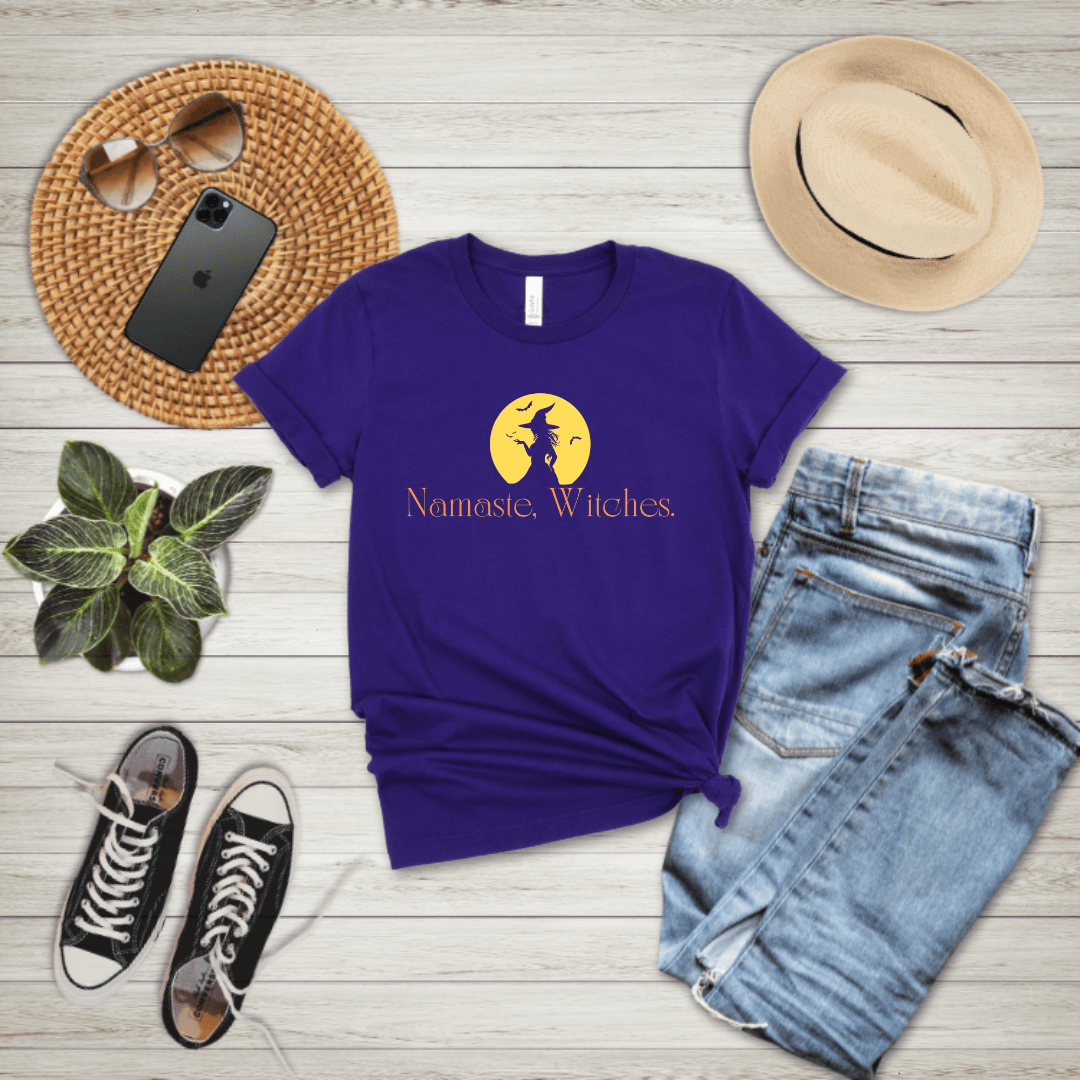Namaste Witches T-Shirt - The Mystical Moon Online Store