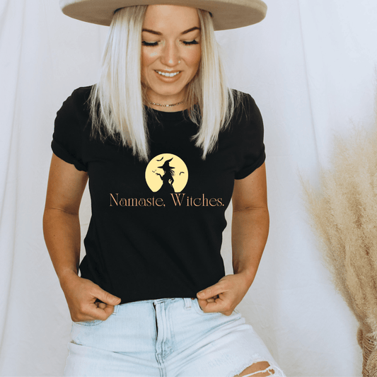 Namaste Witches T-Shirt - The Mystical Moon Online Store