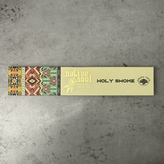 Native Soul Holy Smoke Incense Sticks 15 gram - The Mystical Moon Online Store