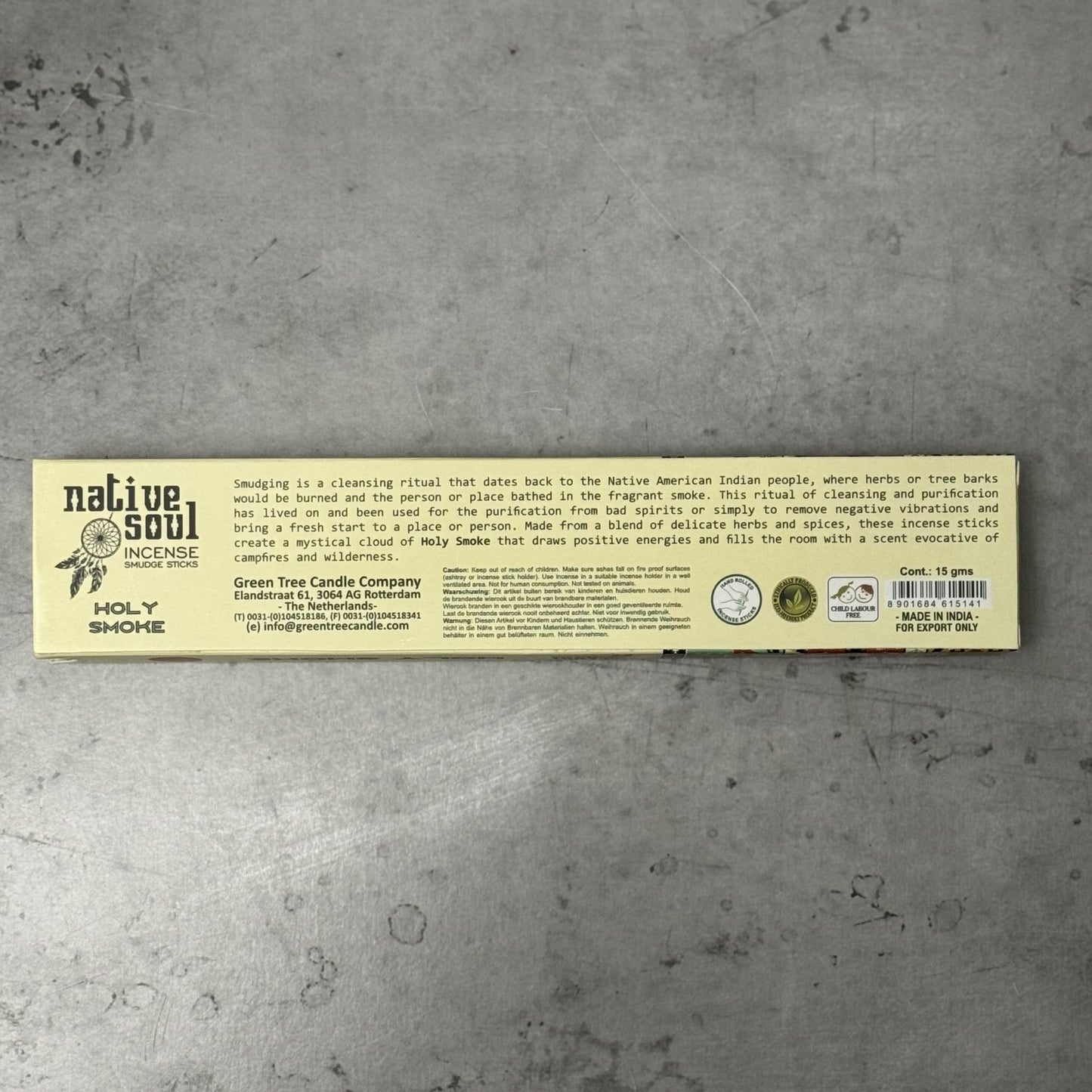 Native Soul Holy Smoke Incense Sticks 15 gram - The Mystical Moon Online Store