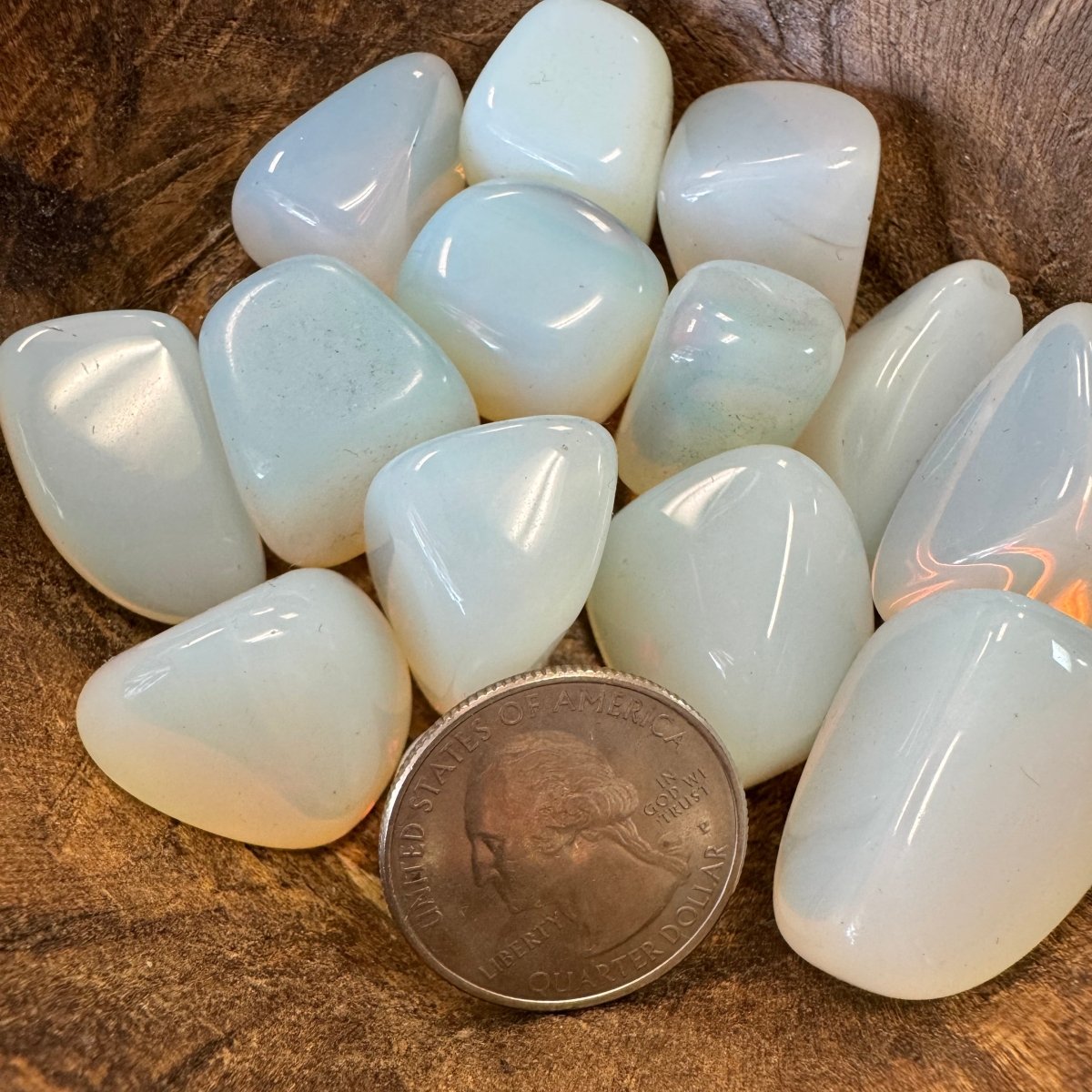 Opalite Tumbled Crystal - The Mystical Moon Online Store