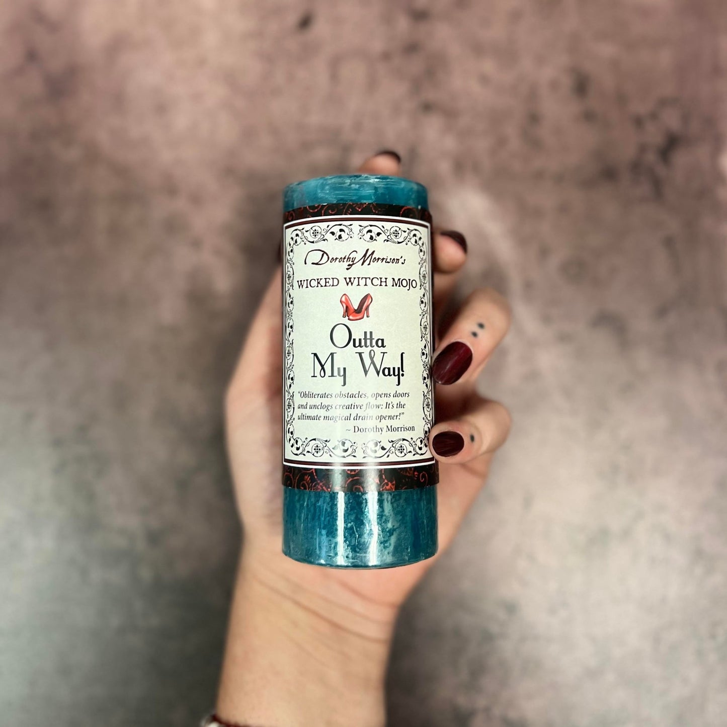 Outta My Way Candle by Dorothy Morrison - The Mystical Moon Online Store