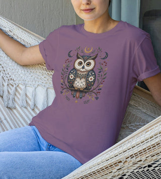 Owl Forest T-Shirt - The Mystical Moon Online Store