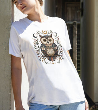 Owl Forest T-Shirt - The Mystical Moon Online Store