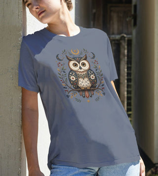 Owl Forest T-Shirt - The Mystical Moon Online Store