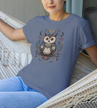 Owl Forest T-Shirt - The Mystical Moon Online Store