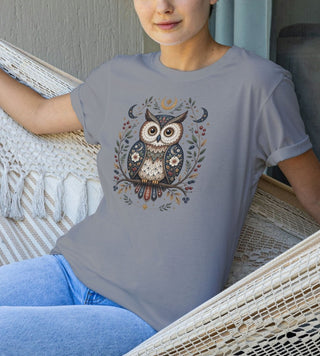Owl Forest T-Shirt - The Mystical Moon Online Store