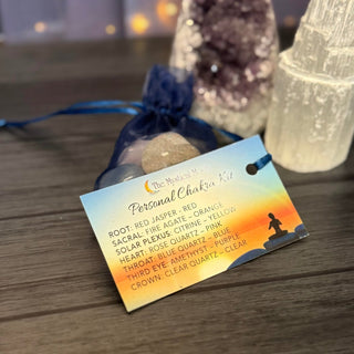 Personal Chakra Crystal Kit - The Mystical Moon Online Store