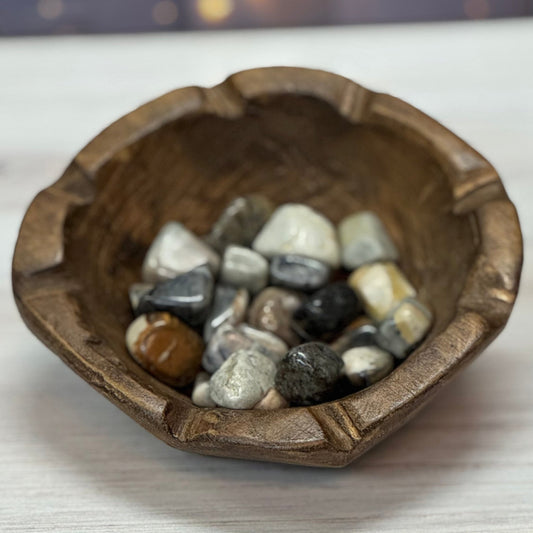 Picasso Jasper Tumbled - The Mystical Moon Online Store