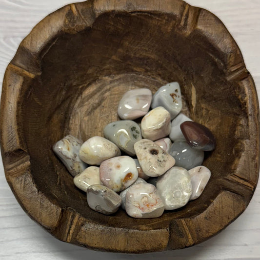 Pink Botswana Agate Tumbled - The Mystical Moon Online Store
