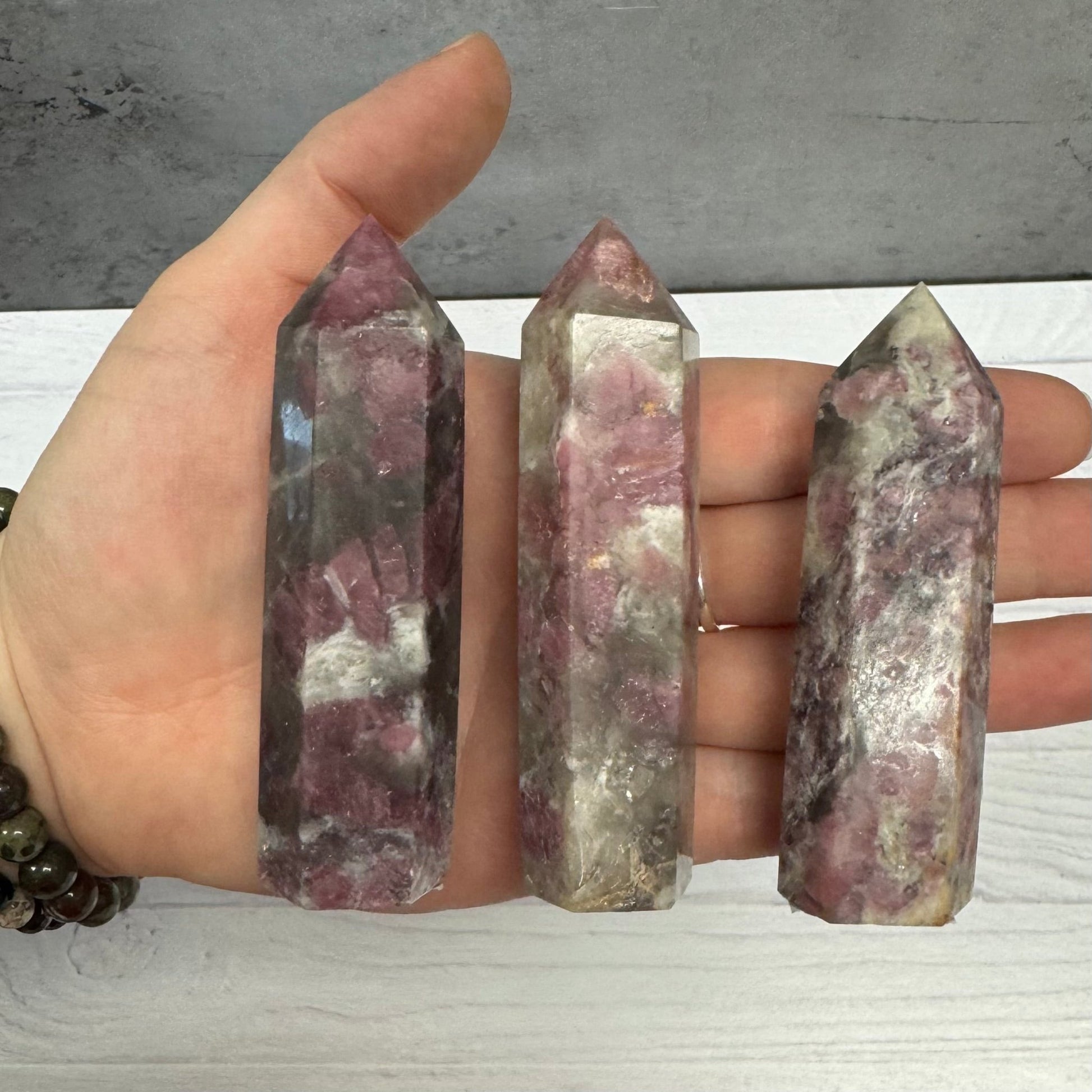 Pink Tourmaline Tower - The Mystical Moon Online Store