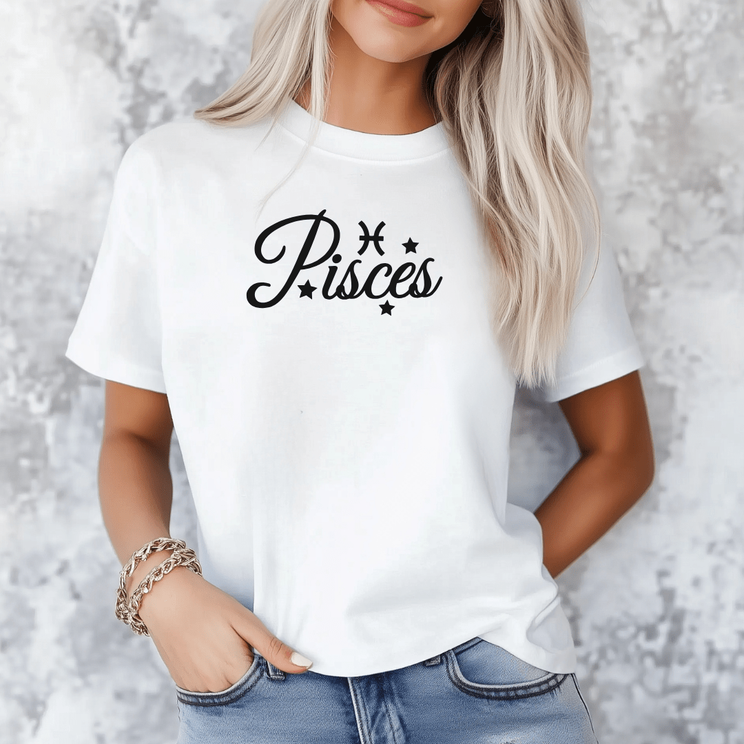 Pisces Zodiac T-Shirt - The Mystical Moon Online Store