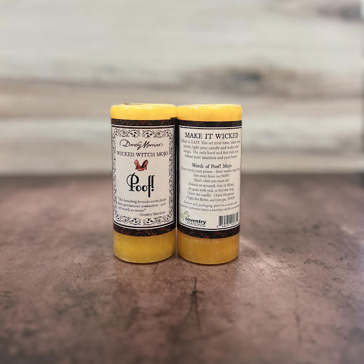 Poof! Wicked Witch Mojo Candle - The Mystical Moon Online Store