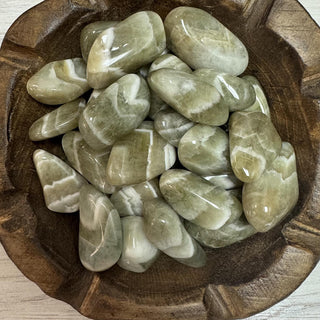 Prasiolite Tumbled Crystal - The Mystical Moon Online Store