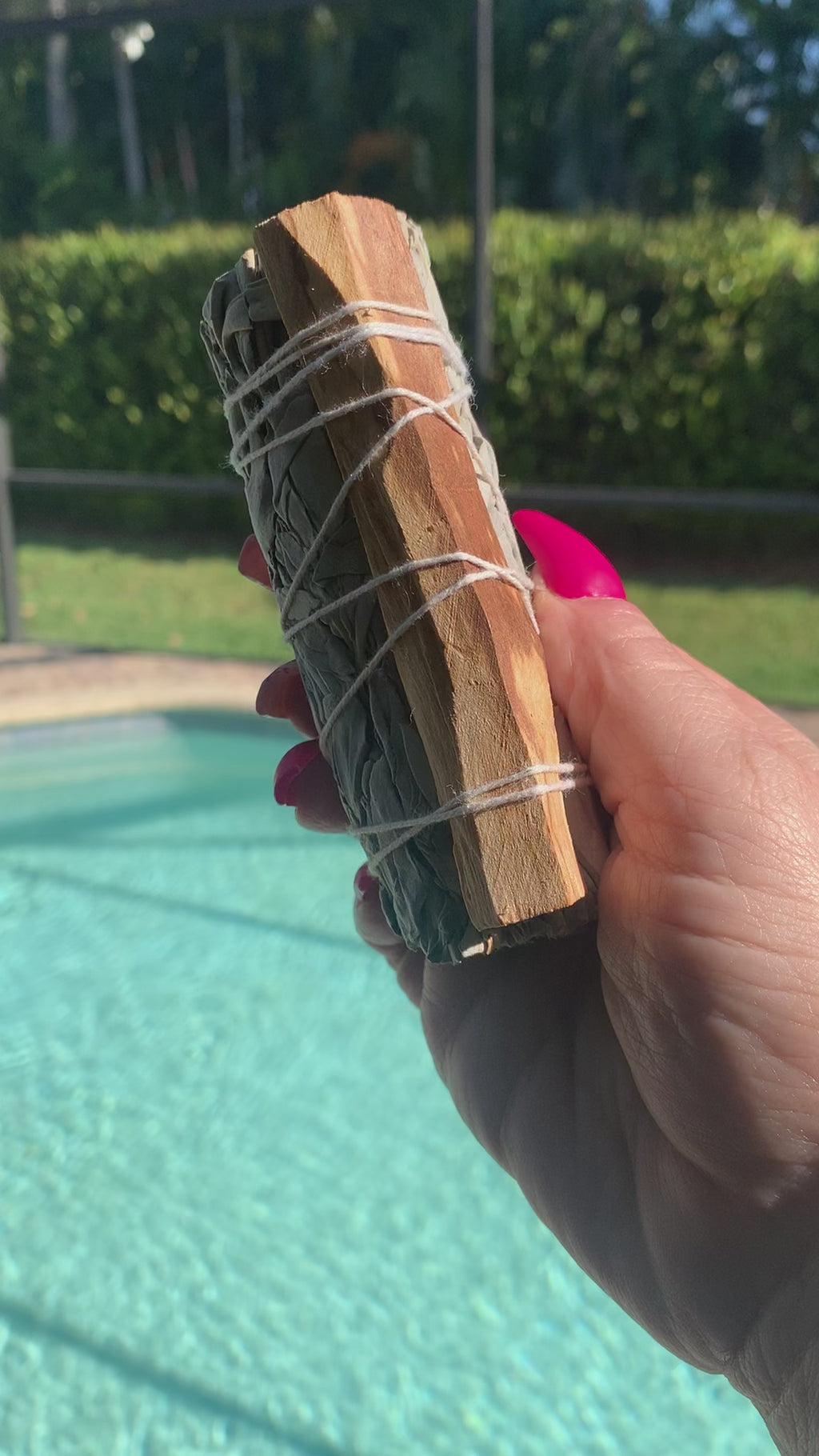 White Sage and Palo Santo Smudge Video