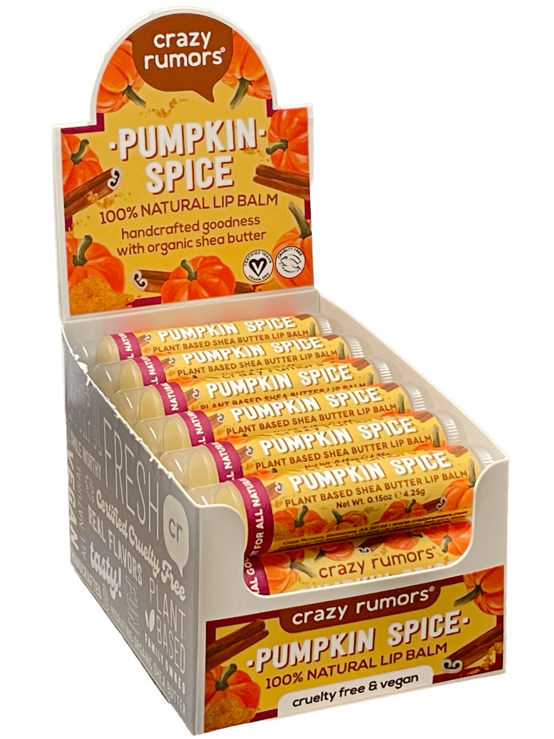 Pumpkin Spice Lip Balm by Crazy Rumors - The Mystical Moon Online Store