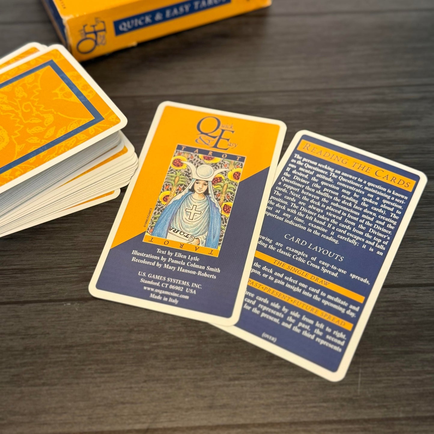 Quick and Easy Tarot Rider Waite - The Mystical Moon Online Store