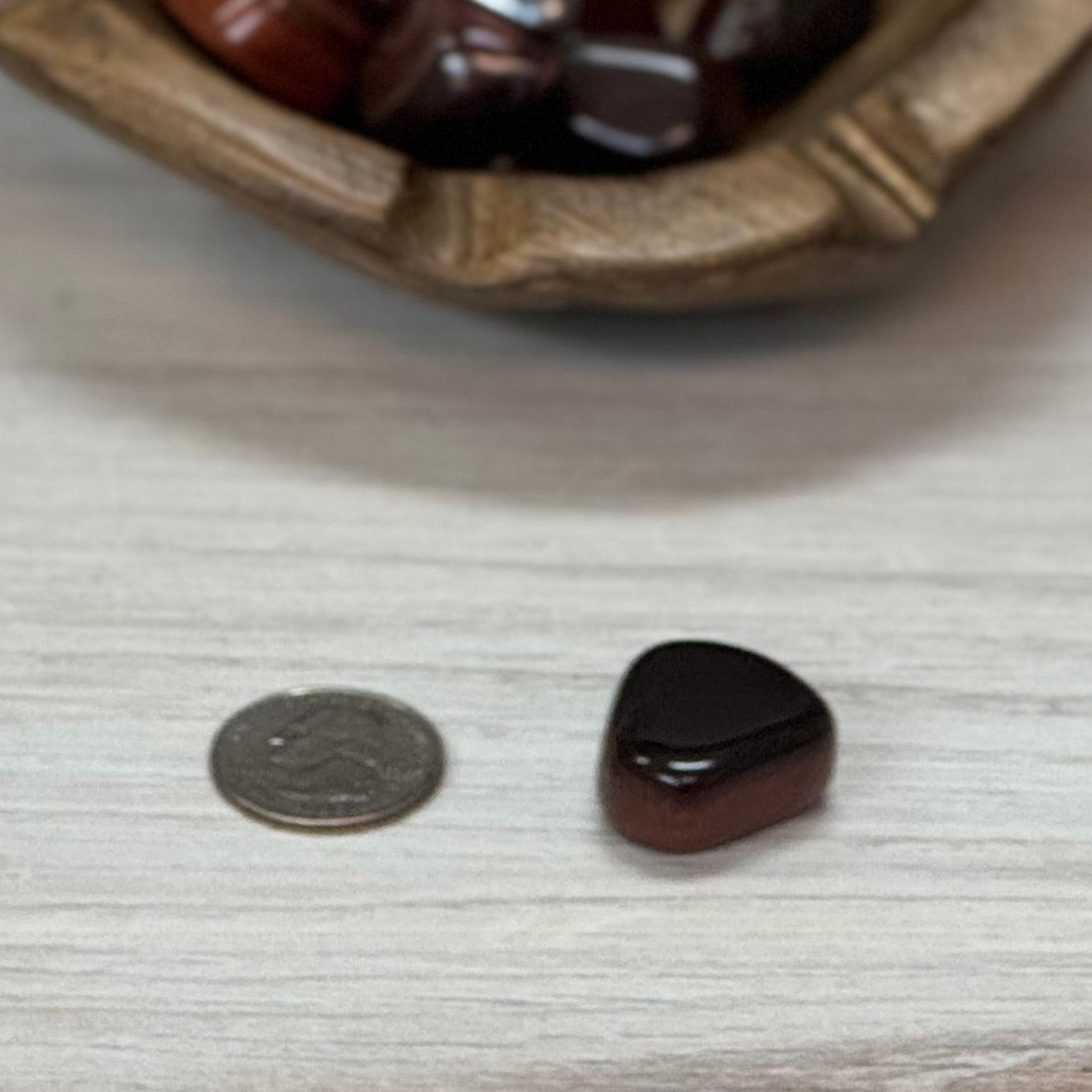 Red Tiger's Eye Tumbled Crystal - The Mystical Moon Online Store