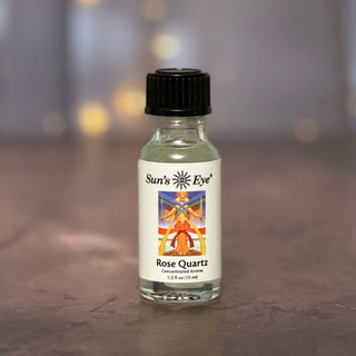 Rose Quartz Oil By Sun's Eye - The Mystical Moon Online Store