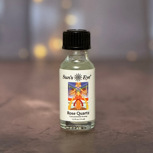 Rose Quartz Oil By Sun's Eye - The Mystical Moon Online Store
