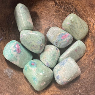 Ruby Fuchsite Tumbled Crystal - The Mystical Moon Online Store