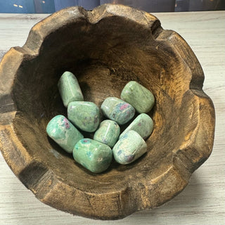 Ruby Fuchsite Tumbled Crystal - The Mystical Moon Online Store