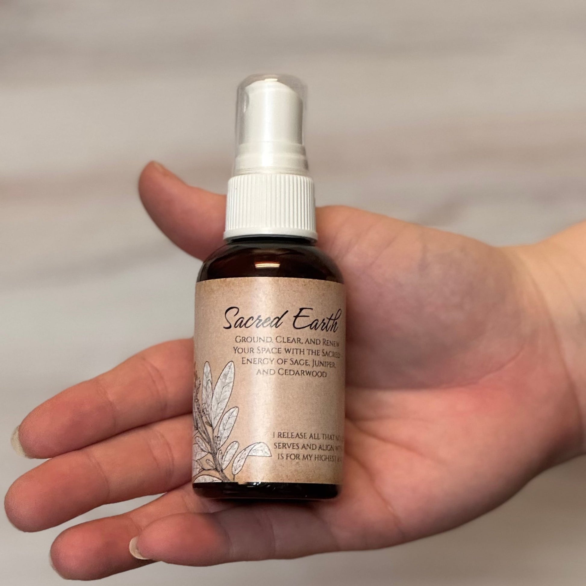Sacred Earth – Sage, Juniper & Cedarwood Spray - The Mystical Moon Online Store