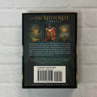 Sacred Forest Oracle Cards By Denise Linn - The Mystical Moon