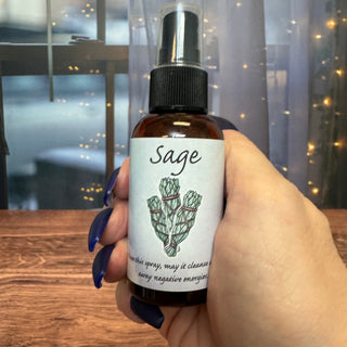 Sage Spray For Smudging - The Mystical Moon Online Store