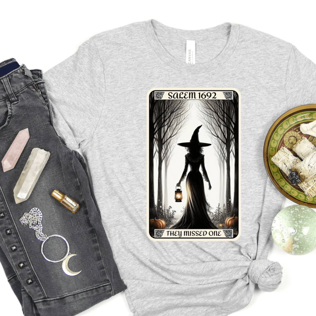 Salem 1692 Witchy T-Shirt - The Mystical Moon Online Store